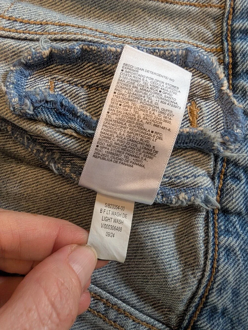 Old Navy Baby Denim Jacket - Light Wash - Size 6-12 Months - Like New
